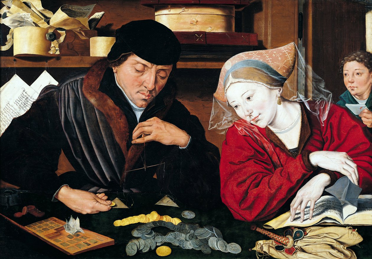 جامع الضرائب بواسطة Marinus van Roejmerswaelen