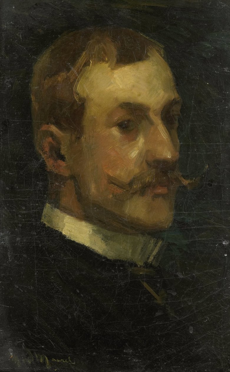 أدريان بيت (1860-1944). مدير المتحف الهولندي للتاريخ والفنون بأمستردام بواسطة Marinus van der Maarel