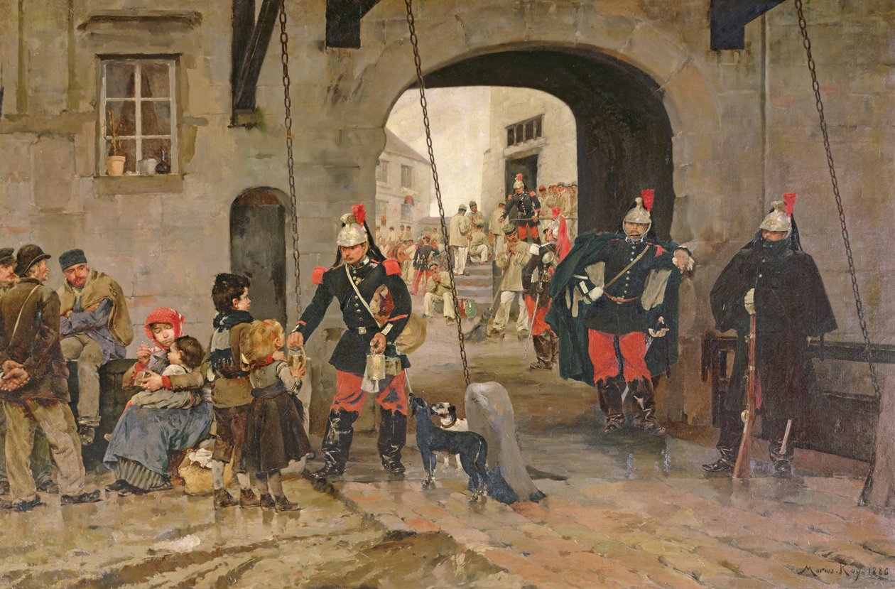 الفقراء في باريس 1886 بواسطة ماريوس روي
