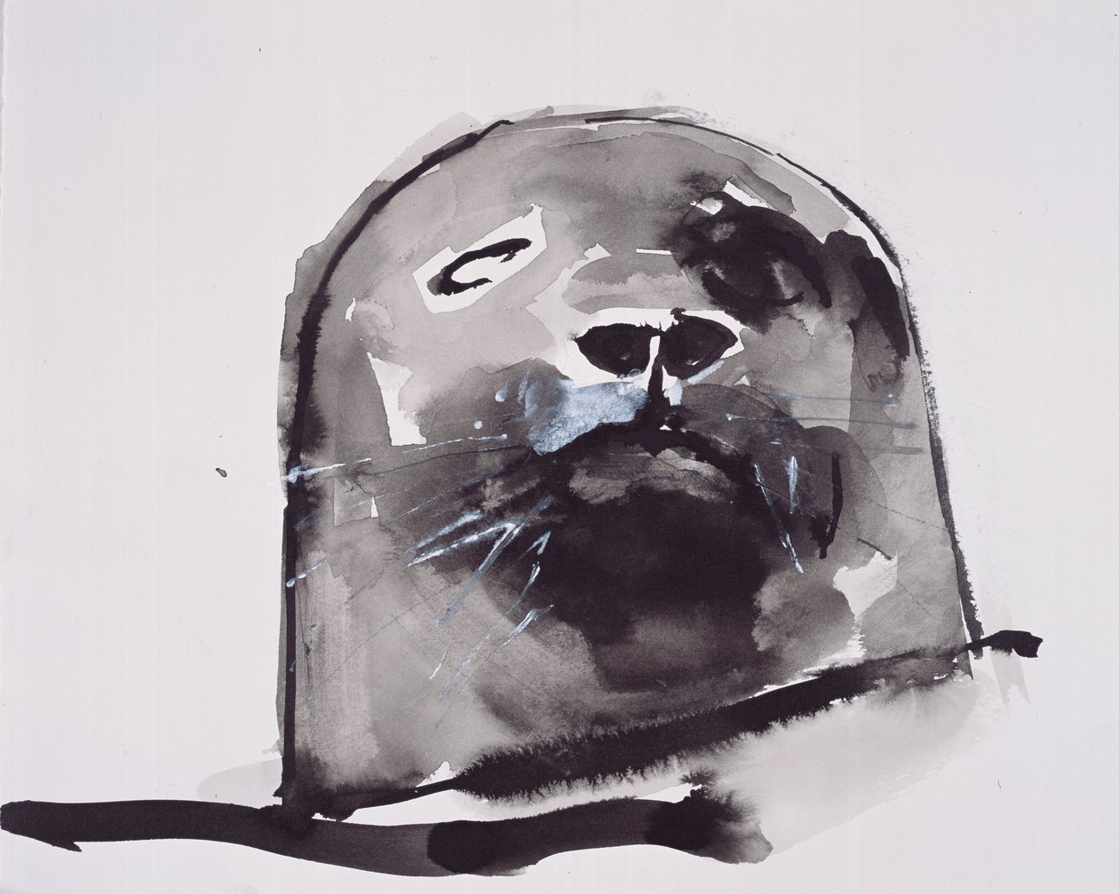 ختم الميناء ، West Cove (ink und gouache on paper) بواسطة مارك ادلينجتون