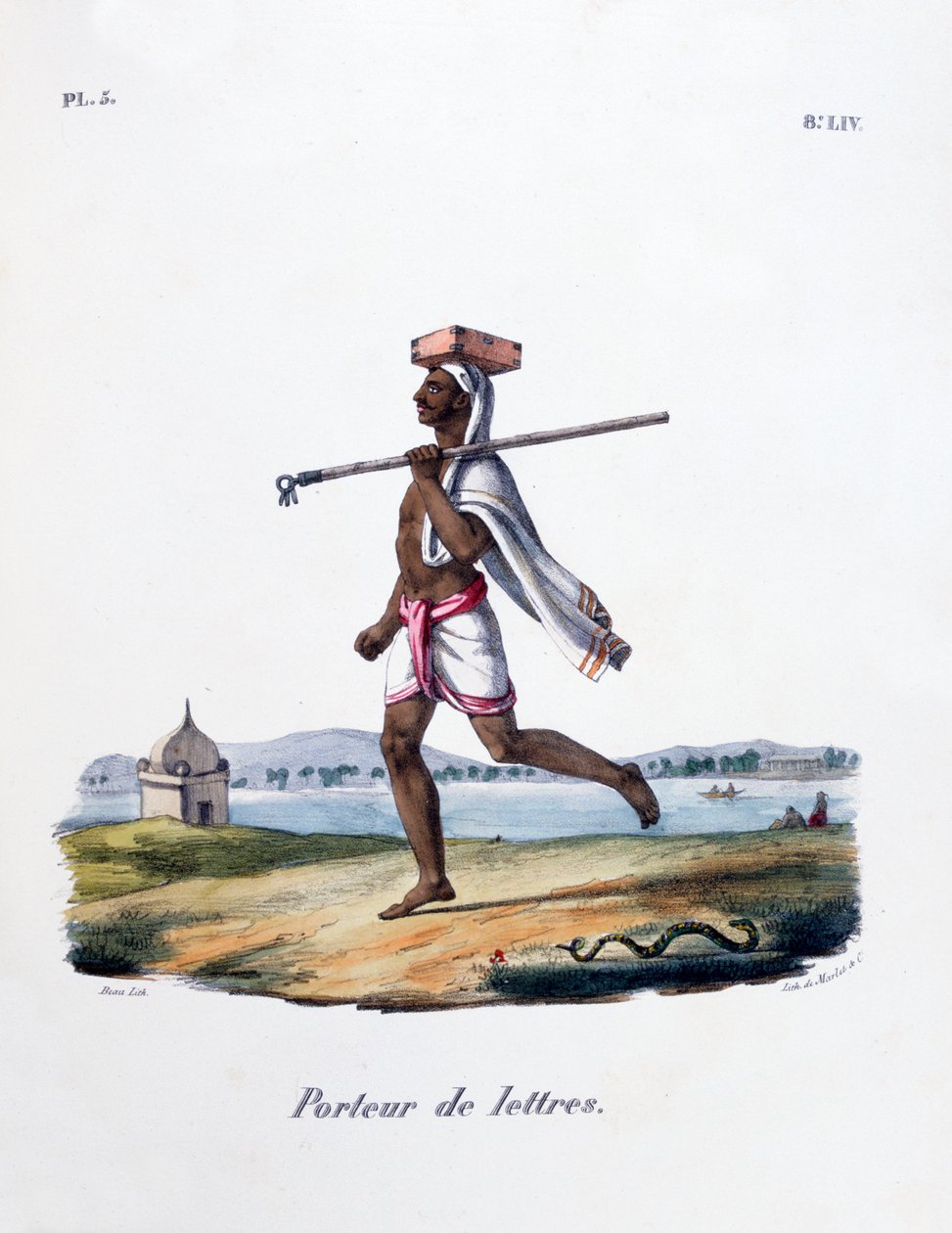 ناقل الرسالة ، 1828 بواسطة Marlet et Cie