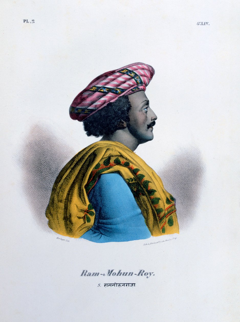 رام موهان روي ، مؤسس براهمو ساماج ، 1828 بواسطة Marlet et Cie