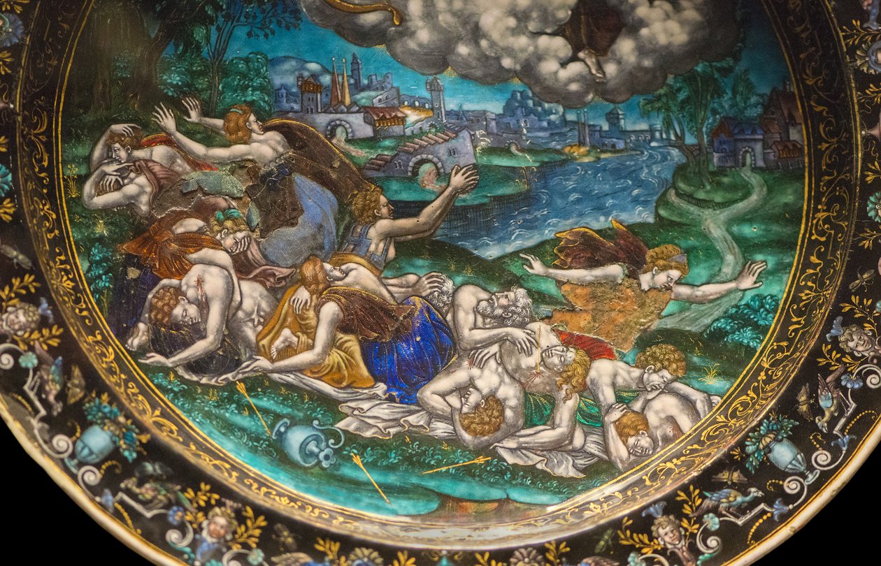 مذبحة النيوبيدات ، التفاصيل ، حوالي 1580 (جسم) بواسطة المحاكم العسكرية