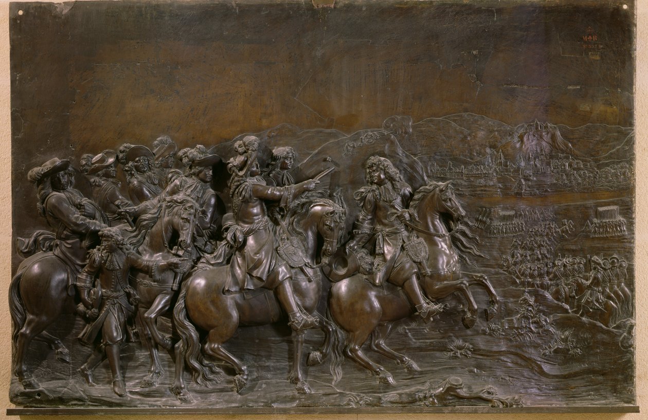 غزو فرانش كومت عام 1674 ، ج .1686 (برونزية) بواسطة مارتن ديجاردان