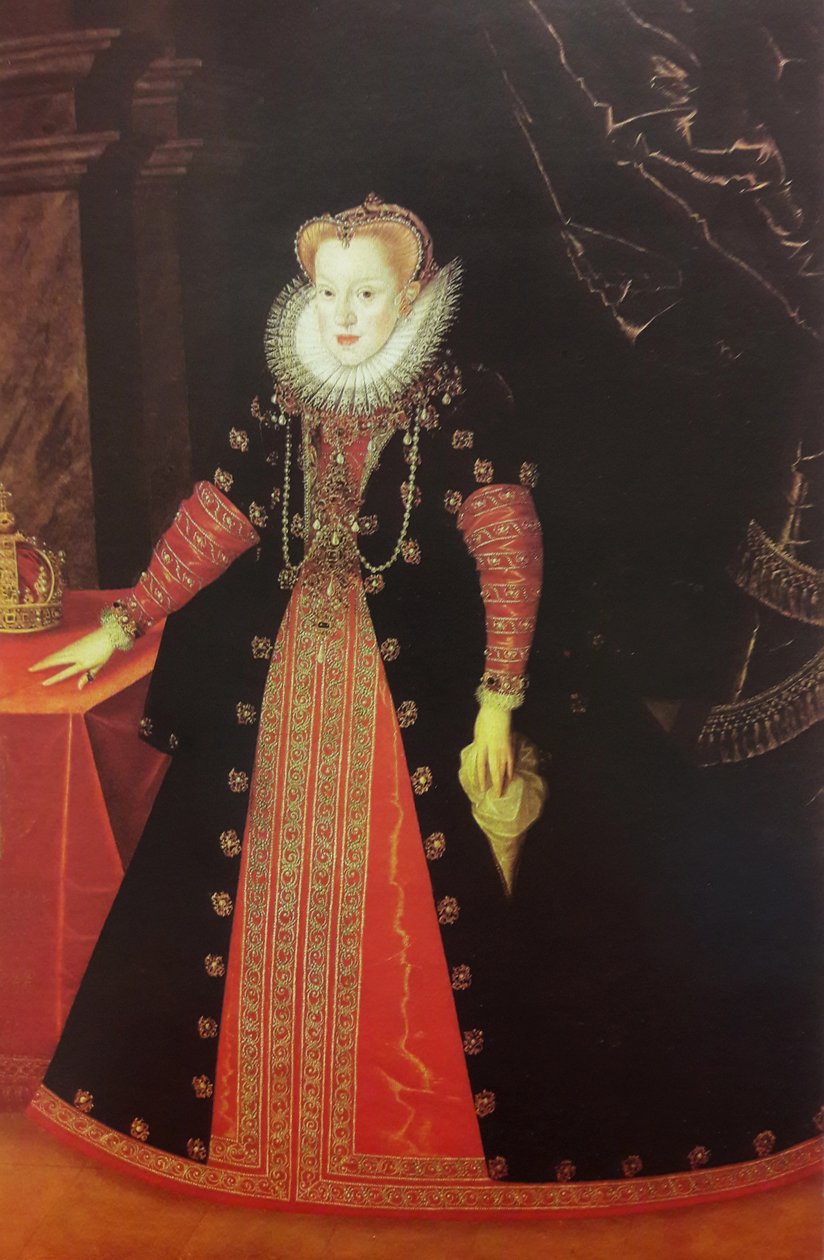 صورة كاملة لآن من النمسا (1573-1598) بواسطة مارتن كوبر