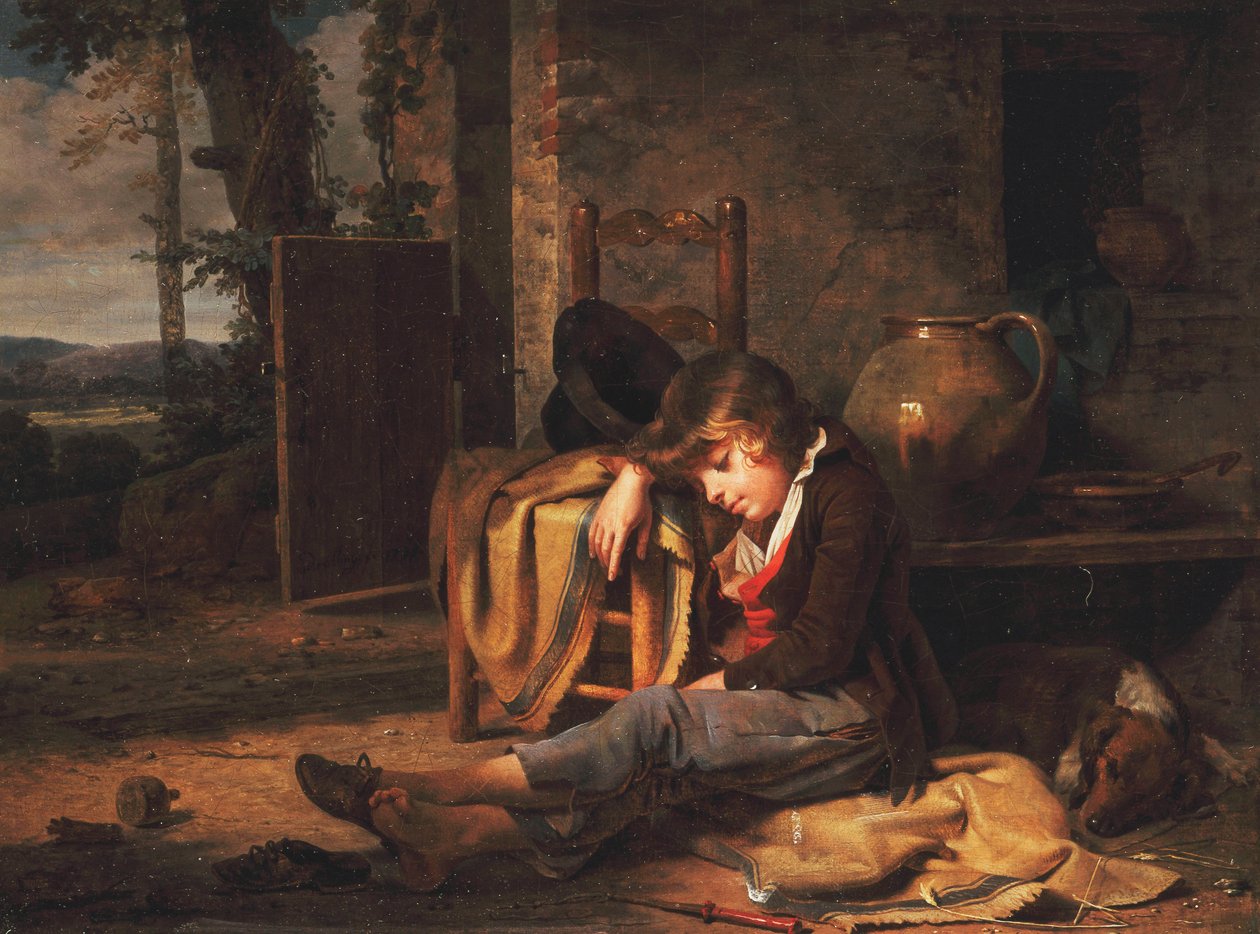 النائم الصغير. النائم الصغير 1795 بواسطة مارتن درولينج