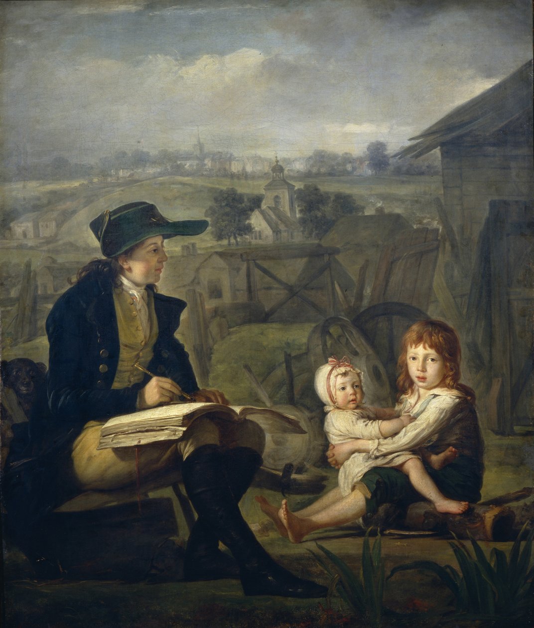 ويرثر رسم الأطفال 1796 بواسطة مارتن فرديناند كوادال