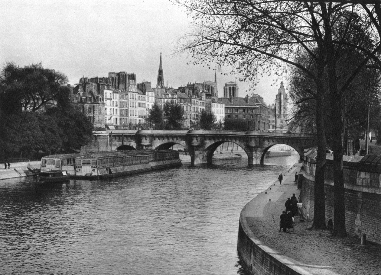 Lile de la Cite ، باريس ، 1937 بواسطة مارتن هورليمان