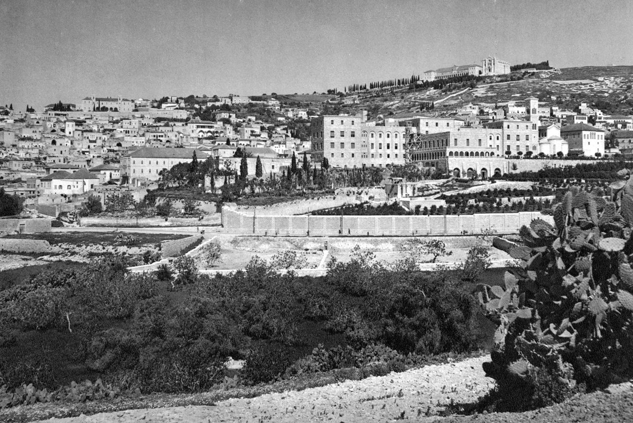 الناصرة ، 1937 بواسطة مارتن هورليمان