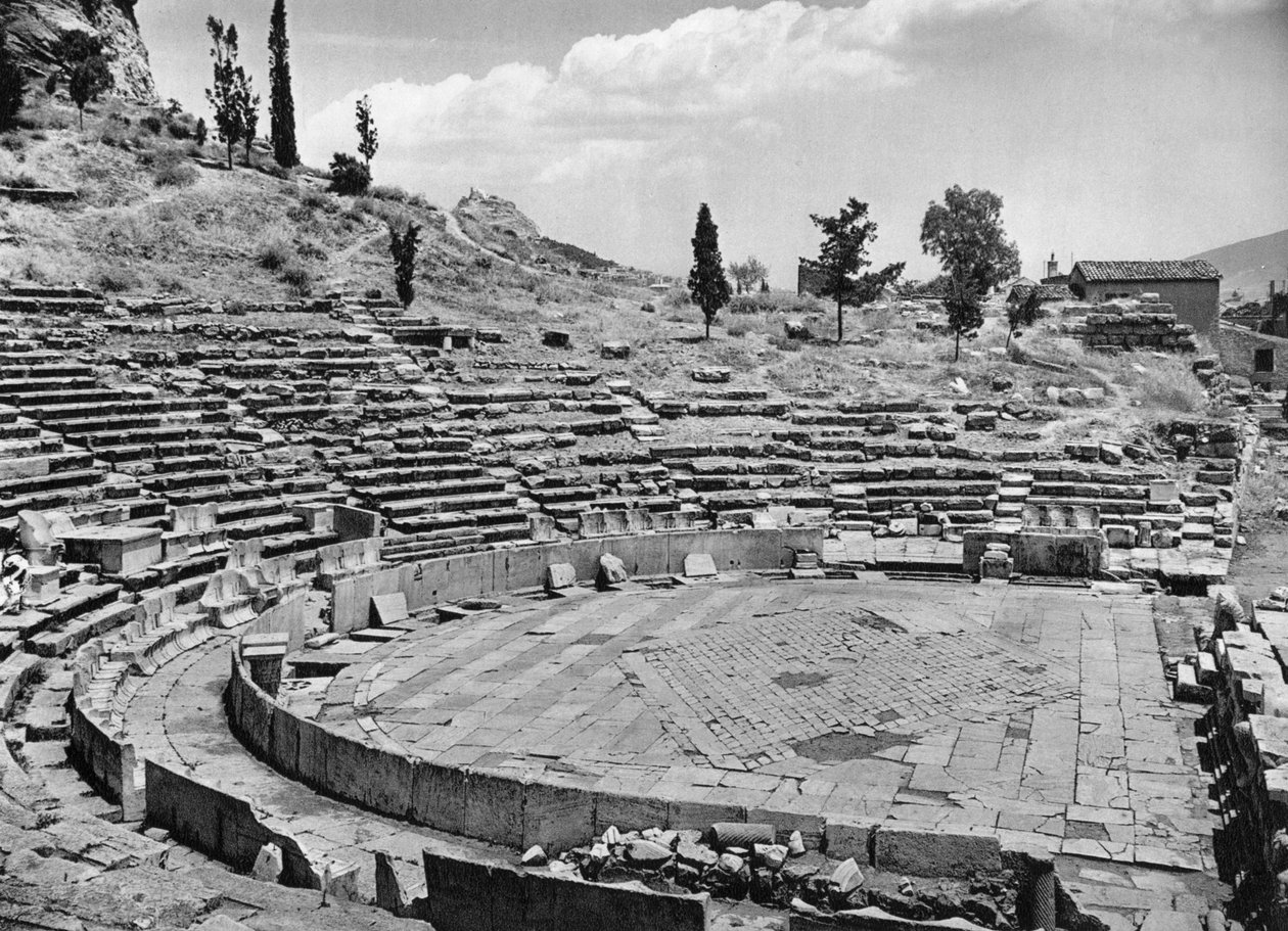 مسرح ديونيسوس ، أثينا ، 1937 بواسطة مارتن هورليمان