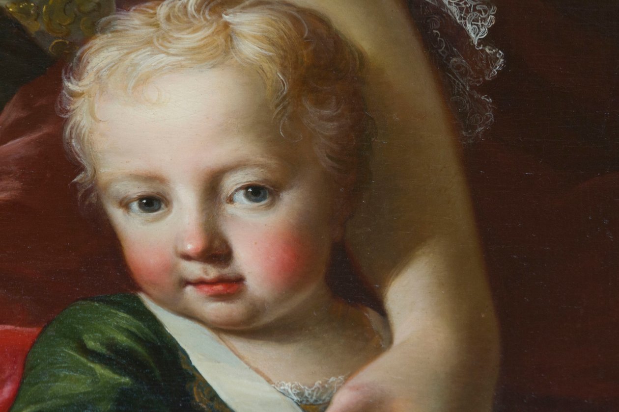 صورة لفيكتور أماديوس الثالث ملك سردينيا (1726-1796) ، تفاصيل من صورة بوليكسينا بواسطة مارتن الثاني ميتينز أو ميتينز