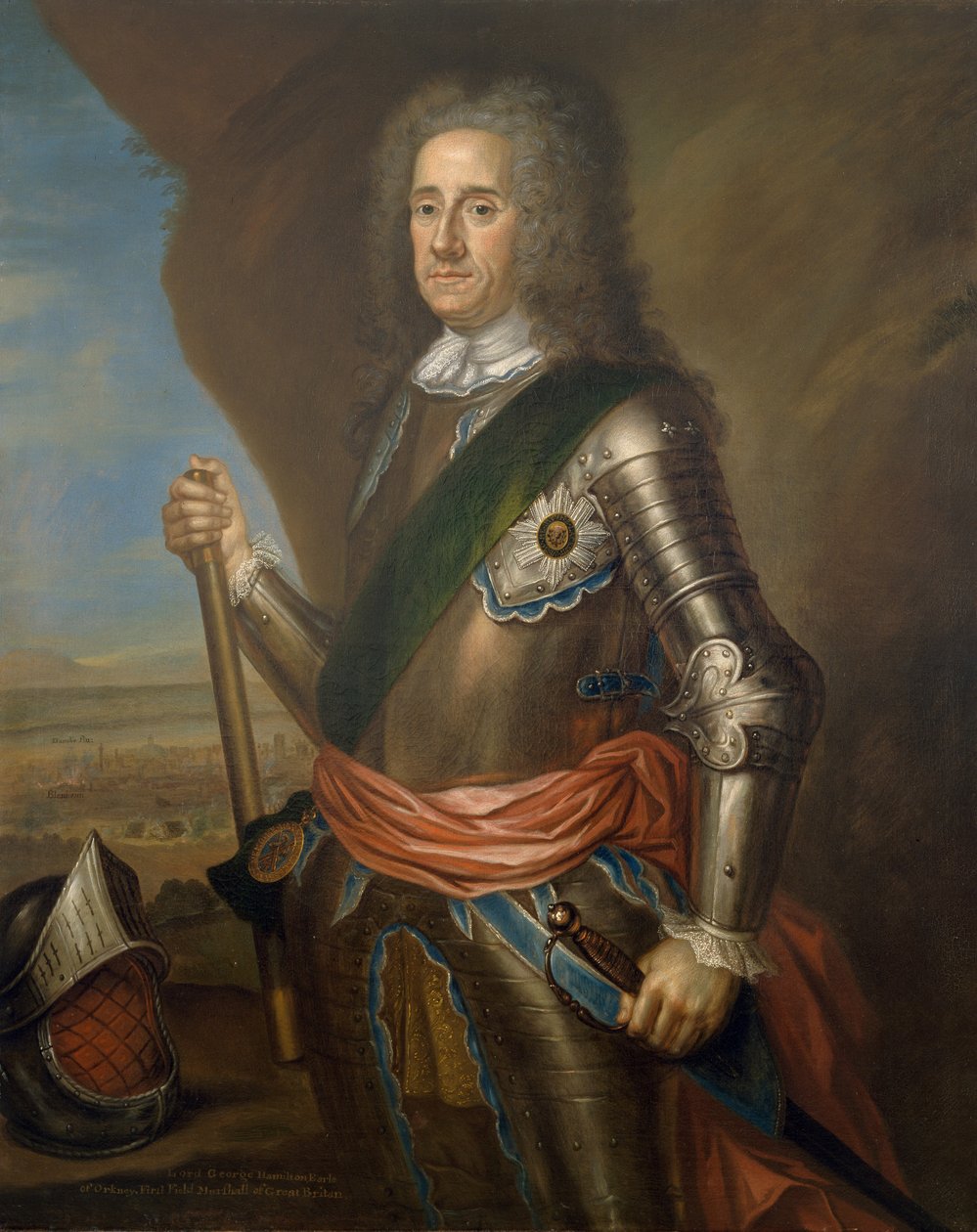 اللورد جورج هاميلتون (1666-1737) إيرل أوركني ، 1736 (انظر أيضًا 150350) بواسطة مارتن مينجو