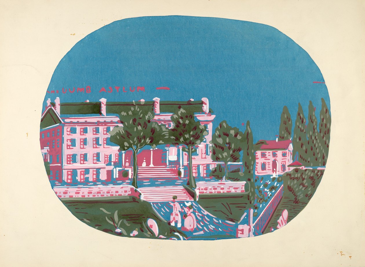 Bandbox Design Deaf and Dumb Asylum ، ج. 1939. بواسطة مارتن بارتيكا