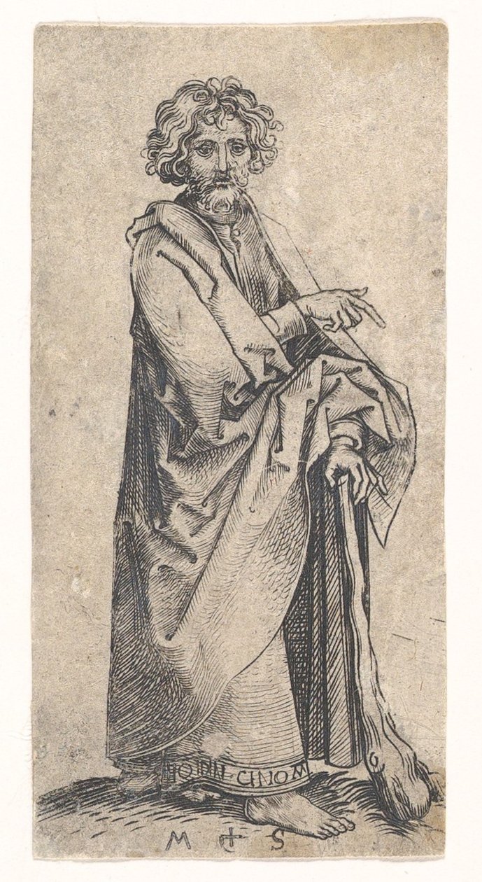 سانت جيمس الأقل ، كاليفورنيا. 1435-1491. بواسطة مارتن شونجاور