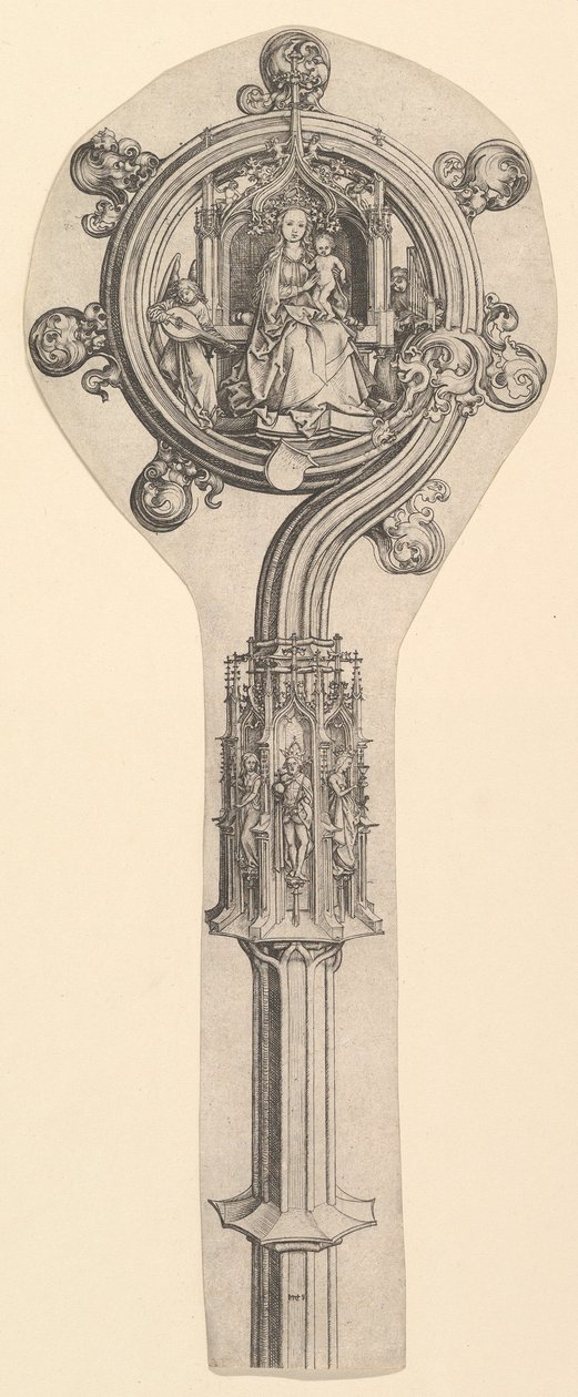 The Crozier، ca. 1435-1491. بواسطة مارتن شونجاور