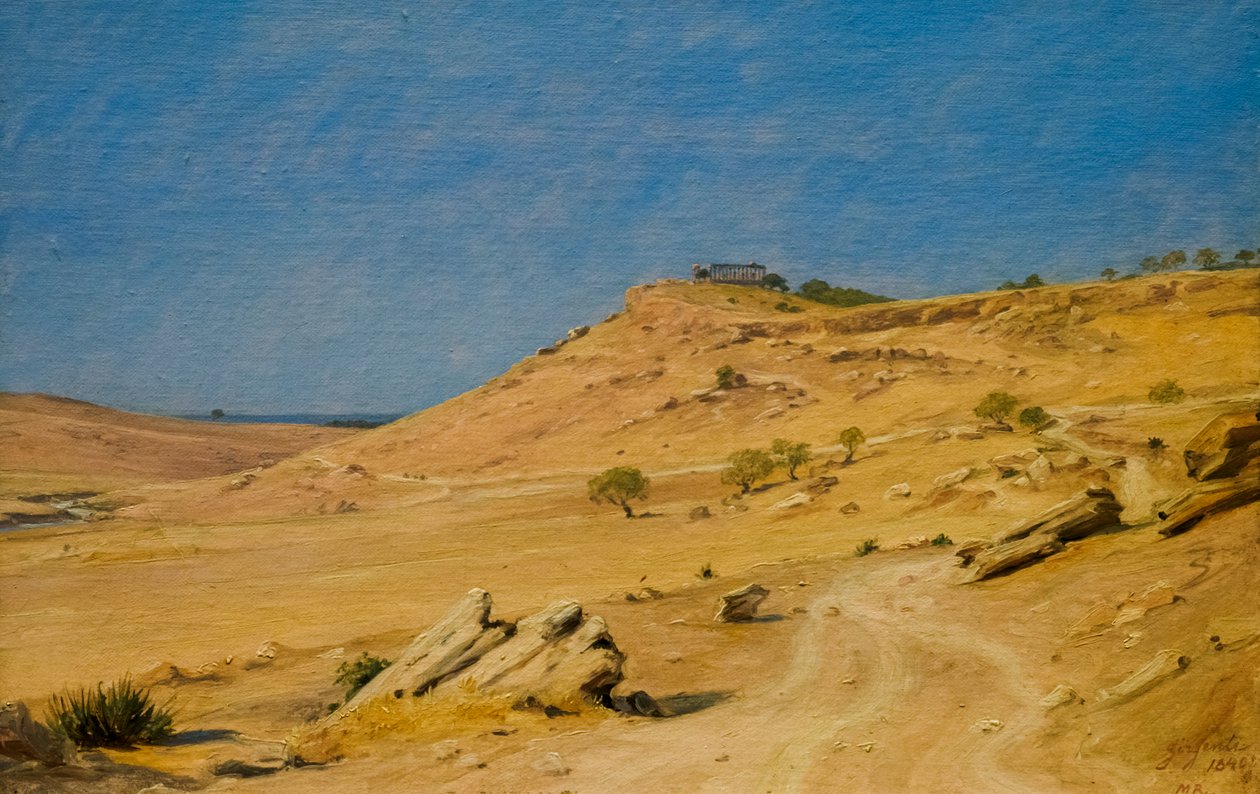 منظر من جيرجينتي بواسطة مارتينوس رورباي