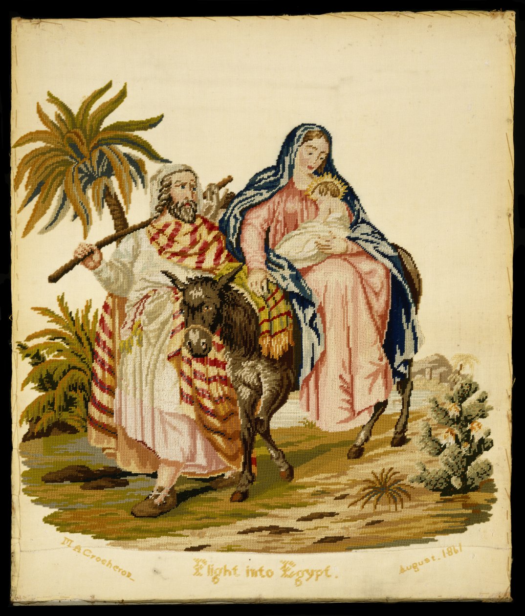 رحلة إلى مصر ، 1861 (الكتان والصوف) بواسطة ماري آن 1812 1888 كروتشيرون
