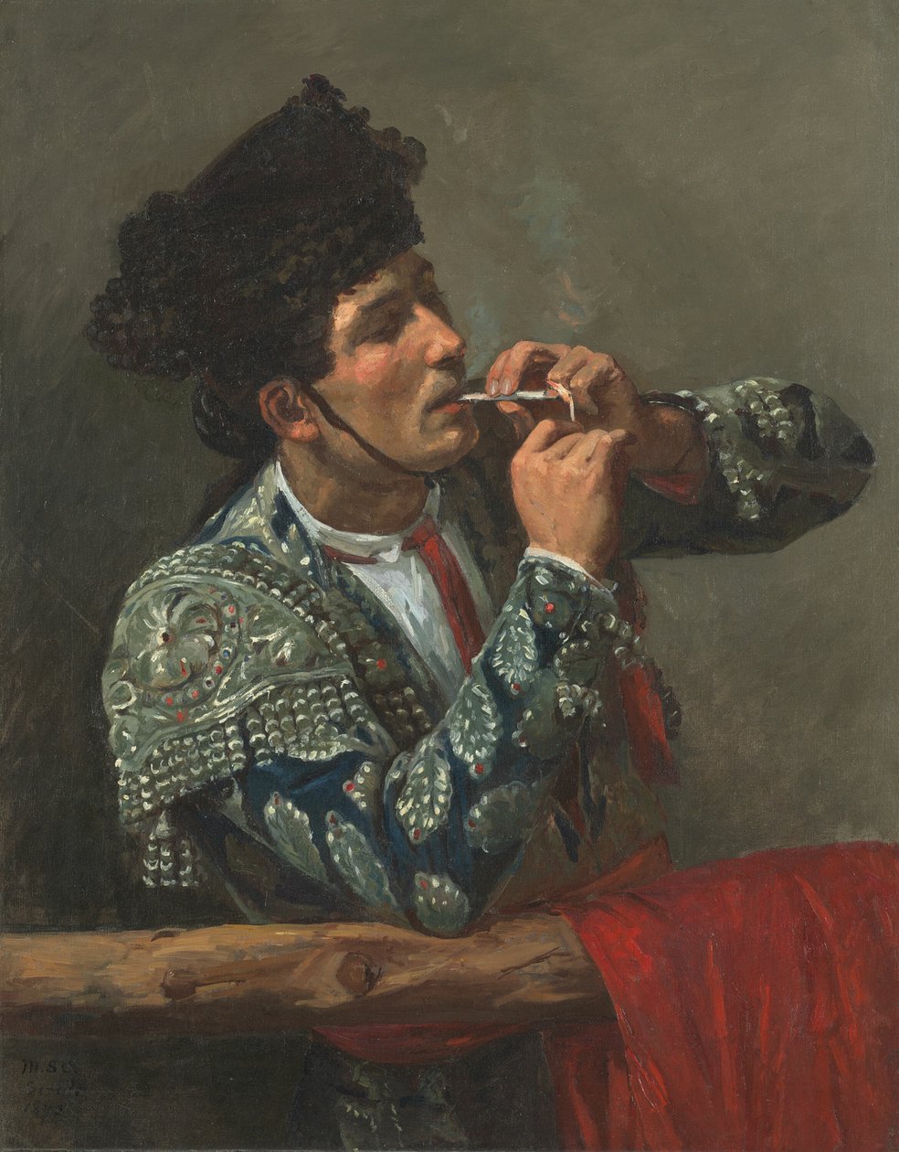 بعد مصارعة الثيران 1873. بواسطة ماري كاسات