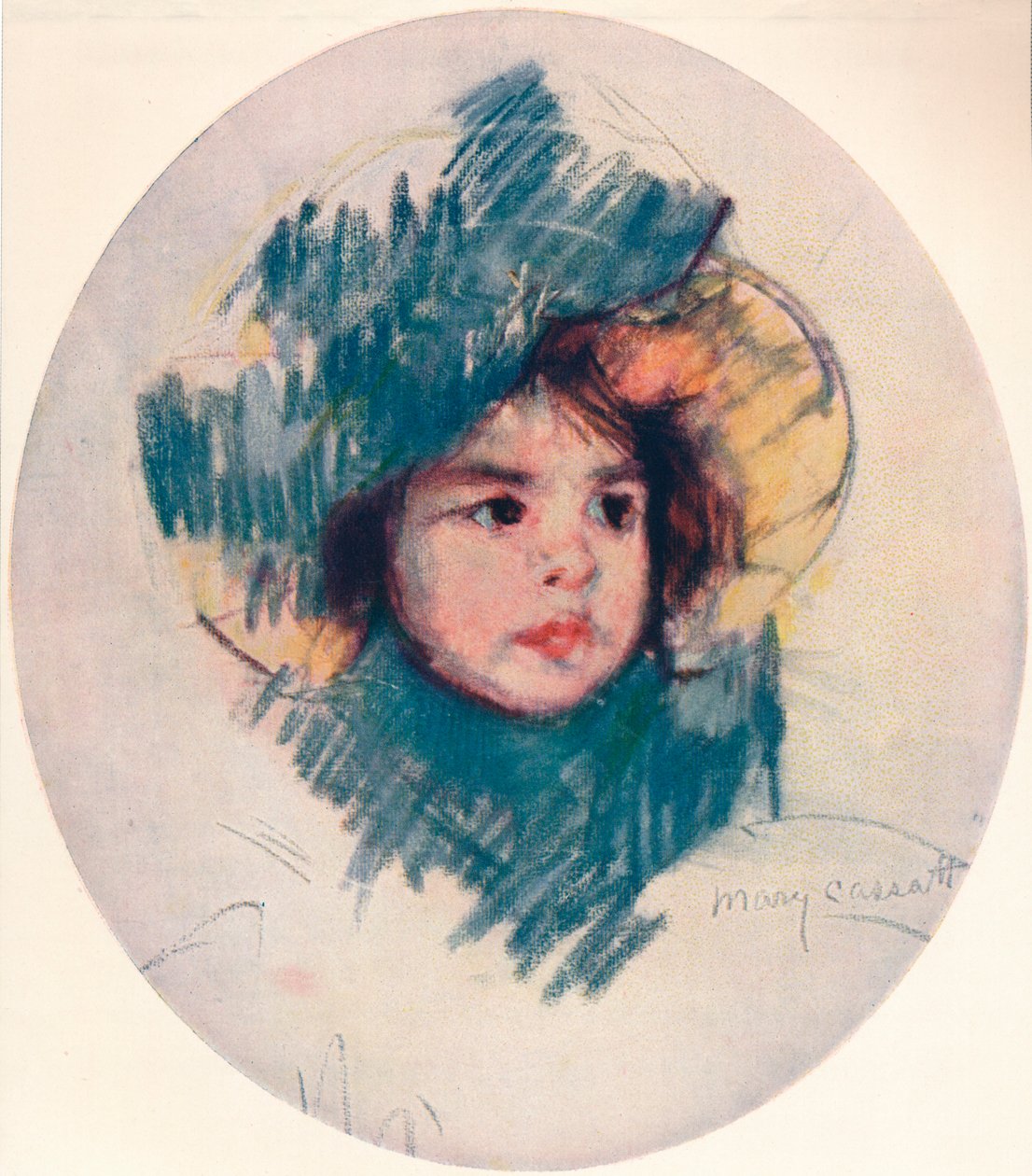 رأس الطفل ، c1902 ، c1932 بواسطة ماري كاسات