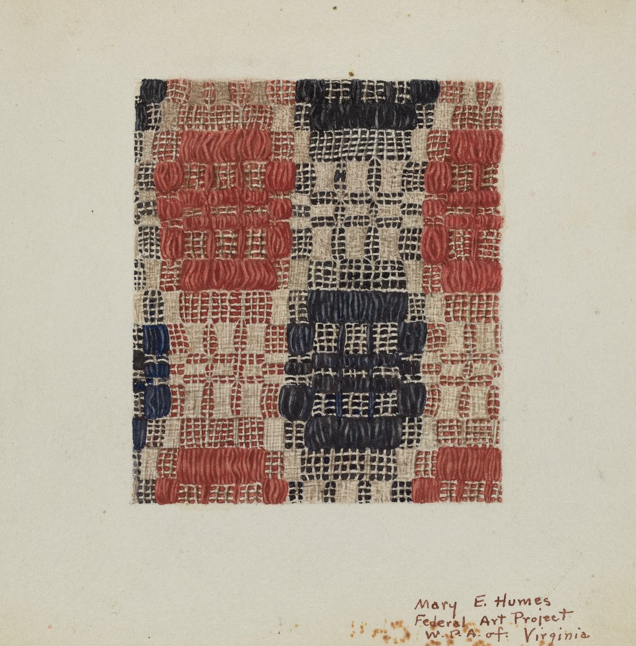 غطاء ، ج. 1938. بواسطة ماري إي هيومس