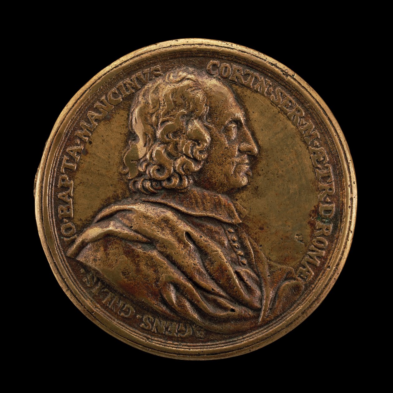 جيوفاني باتيستا مانشيني ، توفي عام 1694 ، الوكيل العام لتوسكانا في روما [الوجه] ، 1680. بواسطة ماسيميليانو سولداني