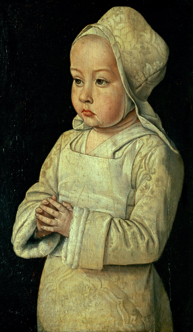 صورة لسوزان من بوربون (1491-1521) ابنة بيتر الثاني وآن من فرنسا ، دوق ودوقة بوربون ، 1492-93 بواسطة سيد مولان