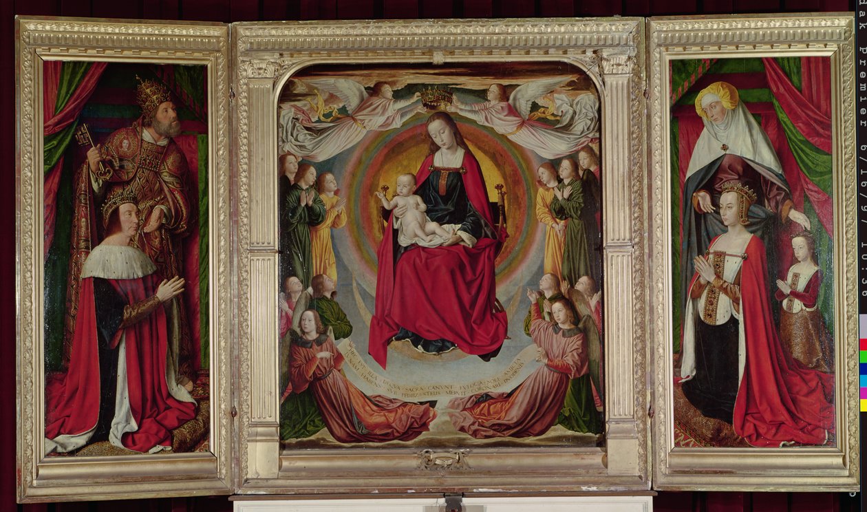 ال بوربون Altarpiece ، ج 1498 بواسطة سيد مولان