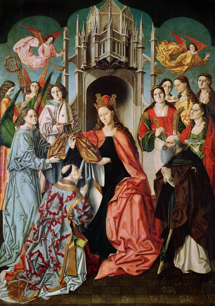 عرض Chasuble للقديس إلديفونسو بواسطة سيد سان إلديفونسو