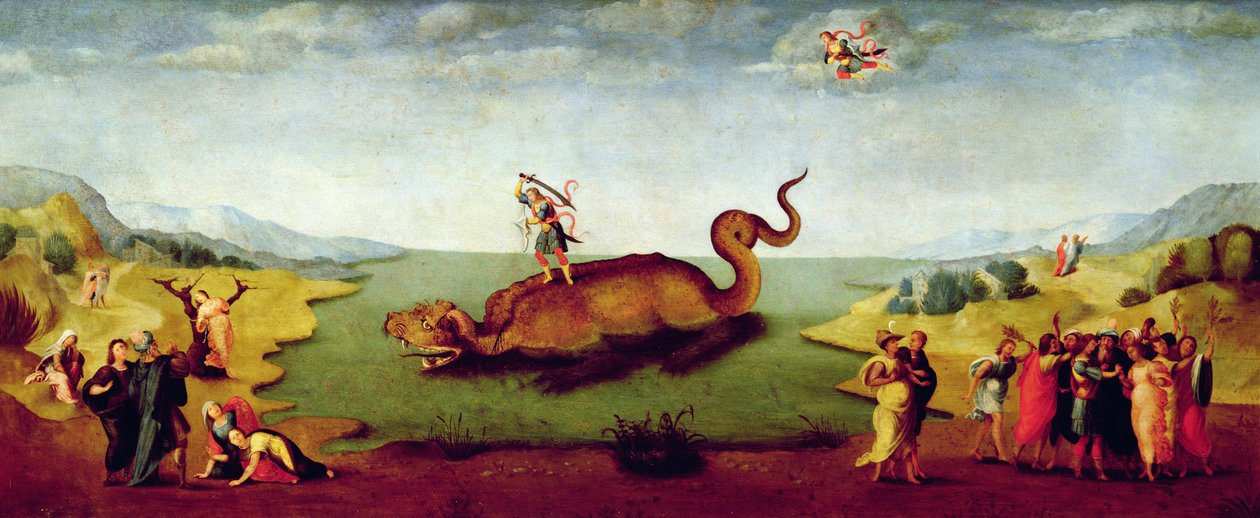 Perseus إنقاذ أندروميدا بواسطة ماجستير في مصل الدم