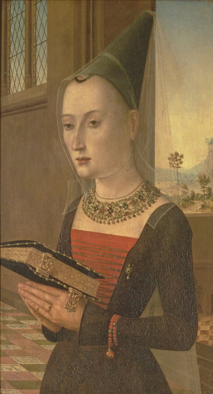صورة ماريا بونسياني ، زوجة Pierantonio Baroncellis بواسطة سيد صور Baroncelli