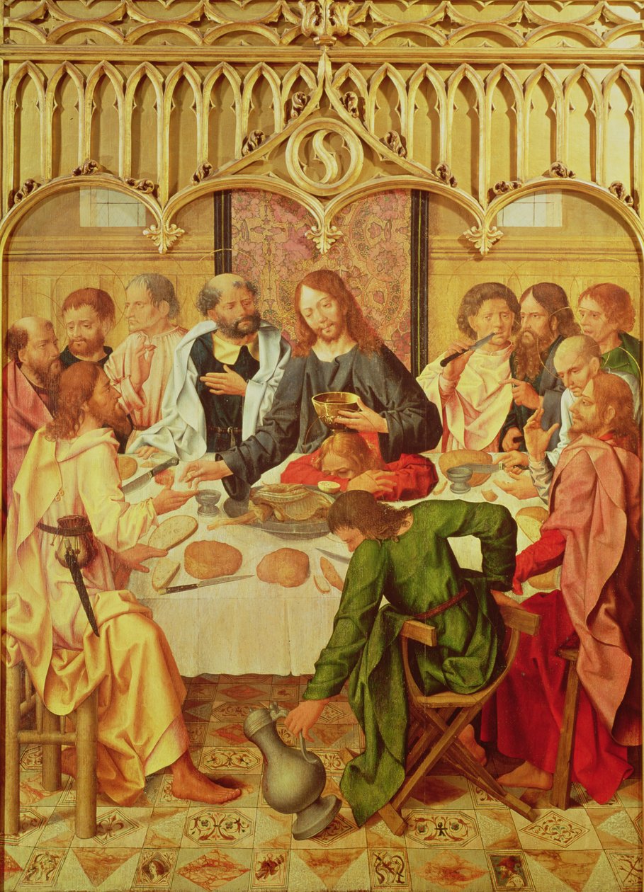 العشاء الأخير بواسطة سيد Evora Altarpiece