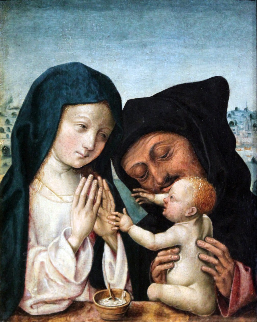 العائلة المقدسة بواسطة سيد القديس بارثولوميو Altarpiece
