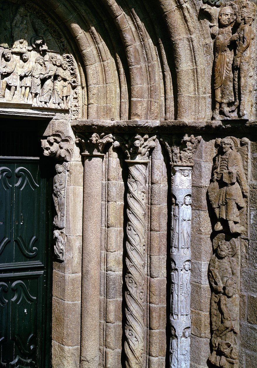 تفاصيل Portico de las Platerias مع صور عيد الغطاس وصورة العاطفة بواسطة سيد ماتيو