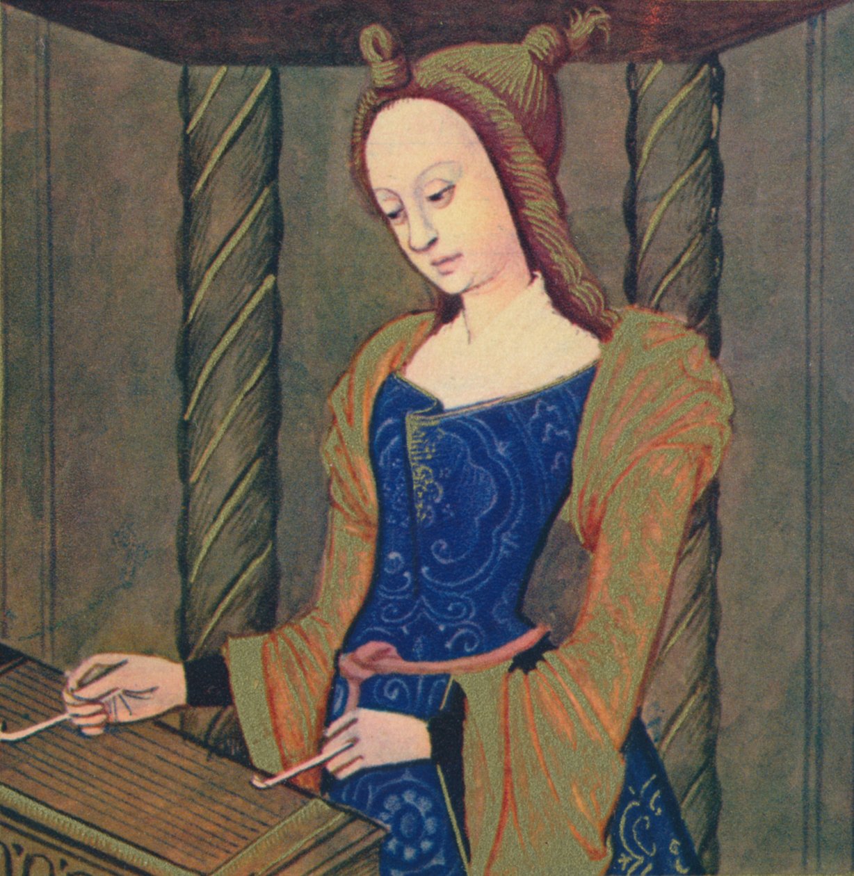"كاساندر - ابنة بريام" ، 1403 ، 1939 بواسطة ماجستير في Berry's Cleres Femmes
