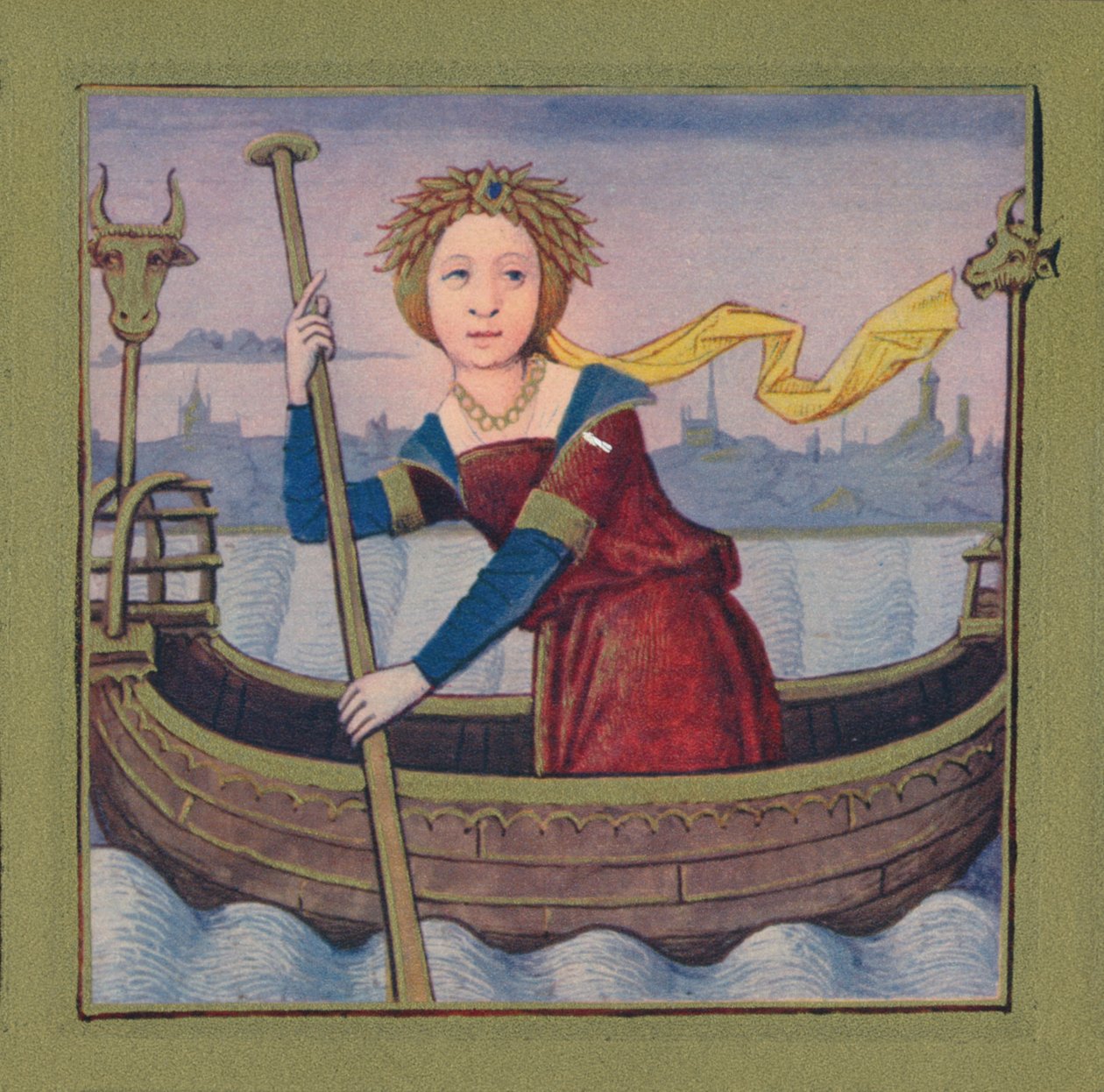 "إيزيس - ملكة مصر" 1403 ، 1939 بواسطة ماجستير في Berry's Cleres Femmes