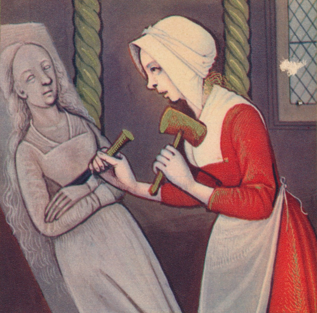 مارسيا - بربتشوال فيرجين ، 1403 ، 1939 بواسطة ماجستير في Berry's Cleres Femmes