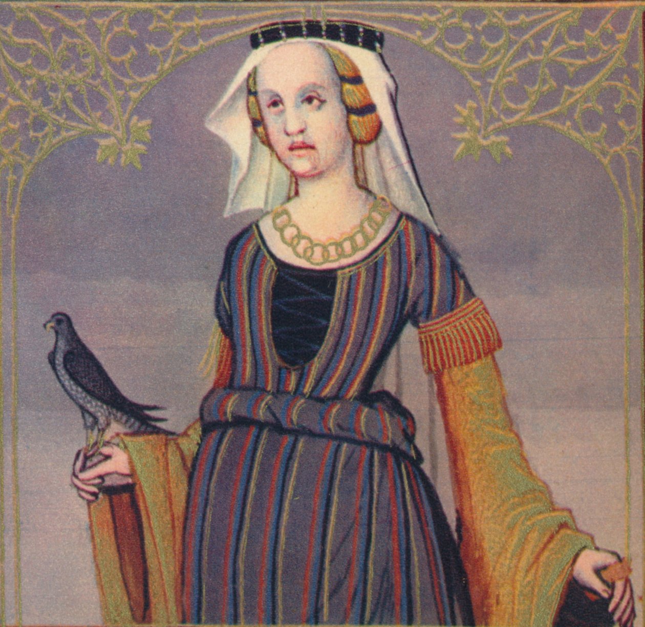"Megulia - The Endowed Good" ، 1403 ، بواسطة ماجستير في Berry's Cleres Femmes