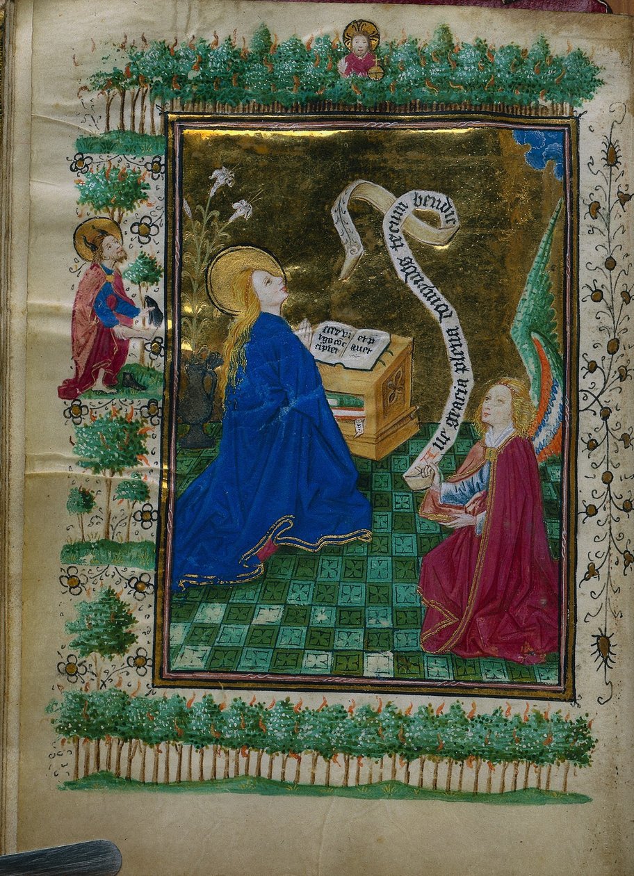 كتاب ساعات استخدام أوترخت ، ج. 1460-1465. بواسطة ماجستير في Gijsbrecht van Brederode