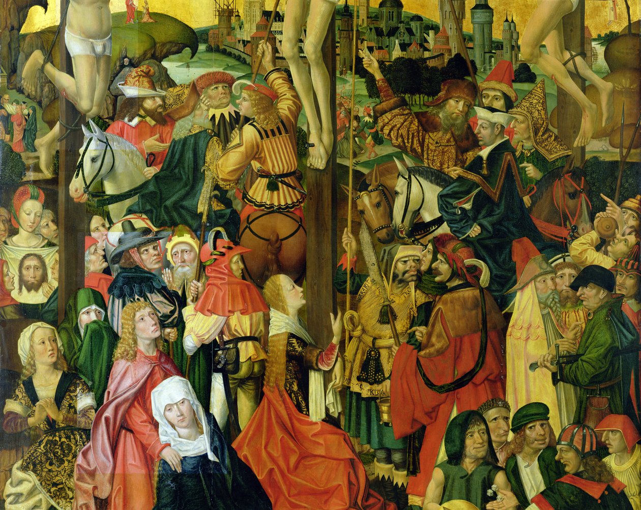 الصلب ، c.1500 (تفاصيل 148971) بواسطة سيد هامبورغ