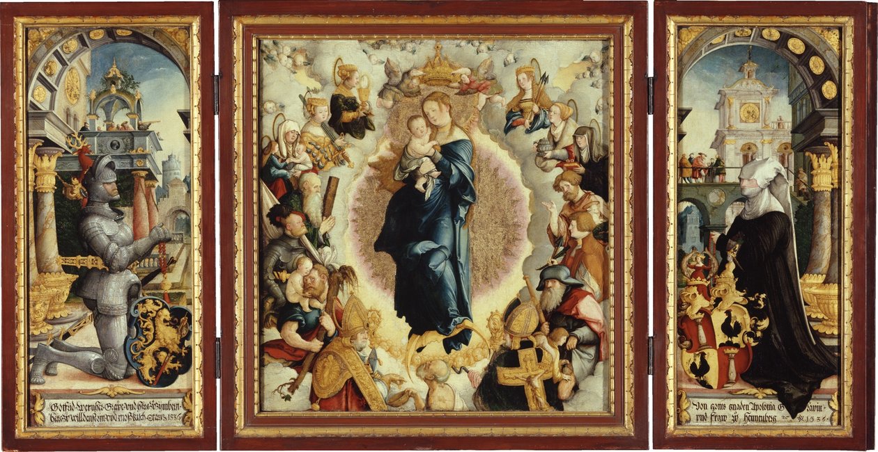 فتح Wildenstein Altarpiece بواسطة سيد مسكيرش