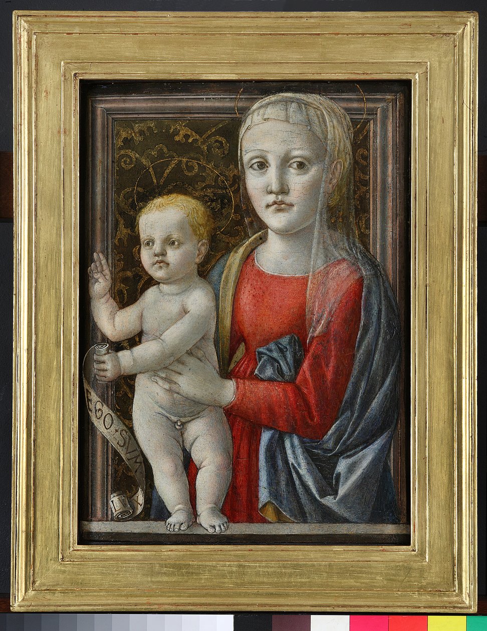 مادونا والطفل ، 1440 - 1450 بواسطة ماجستير Pratovecchio