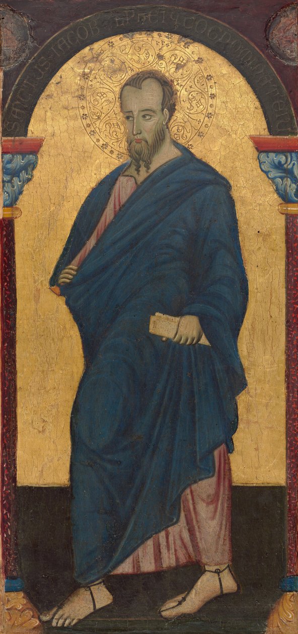 سانت جيمس مينور ، ج. 1272. بواسطة سيد القديس فرنسيس