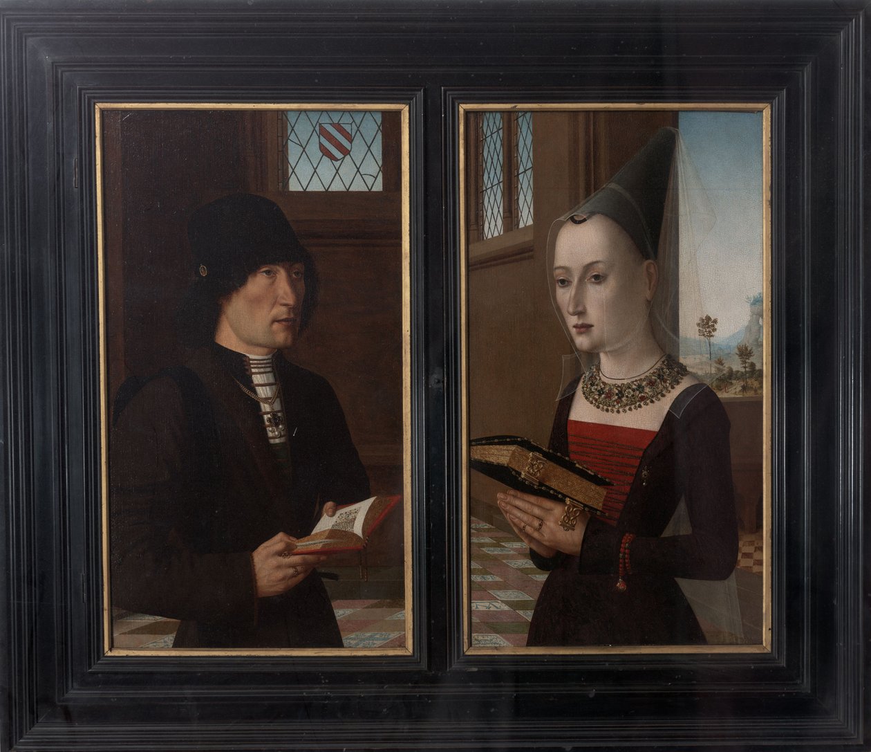 صور للمصرفي Pierantonio Baroncelli وزوجته Maria Bonciani ، 1489 بواسطة سيد صور Baroncelli