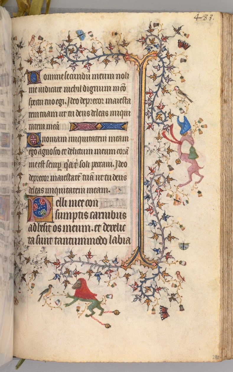 ساعات شارل النبيل ، ملك نافار 1361-1425: fol. 236 و ، نص ، ج. 1405. بواسطة ماجستير في الأحرف الأولى وشركاء بروكسل