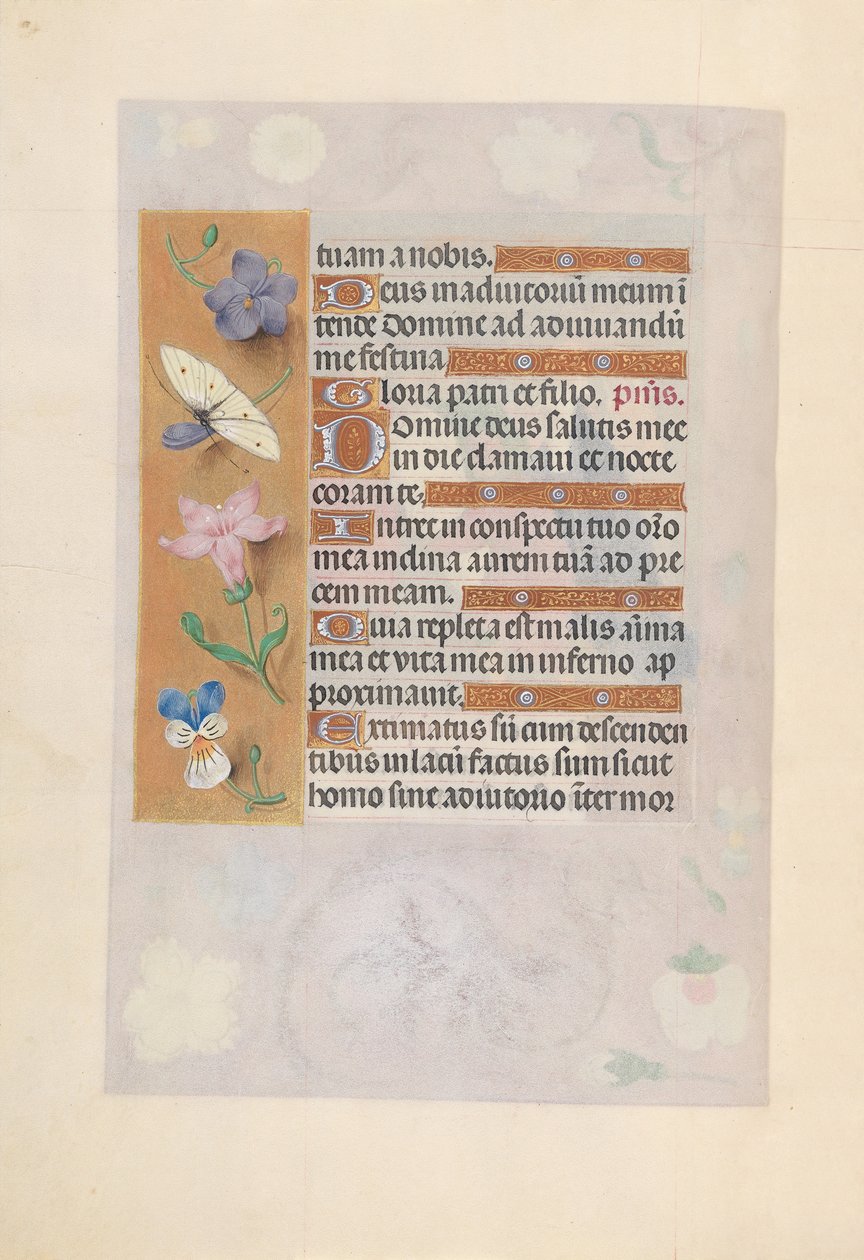 ساعات الملكة إيزابيلا الكاثوليكية ، ملكة إسبانيا: Fol. 77 فولت ، ج. 1500. بواسطة سيد كتاب الصلاة الأول لماكسيميليان