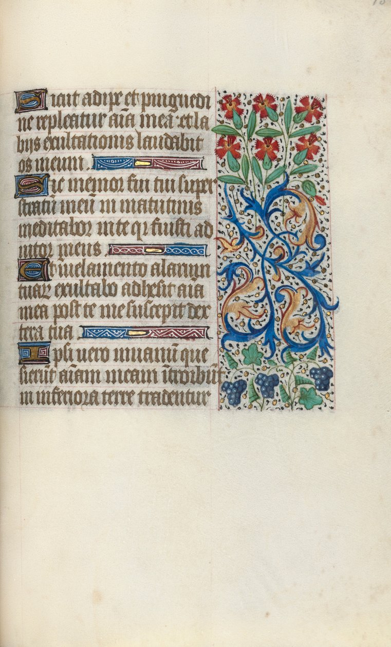 كتاب ساعات استخدام روان: fol. 138 و ، ج. 1470. بواسطة سيد لاتيني جنيف