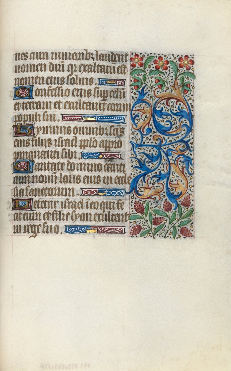 كتاب ساعات استخدام روان: fol. 142 و ، ج. 1470. بواسطة سيد لاتيني جنيف