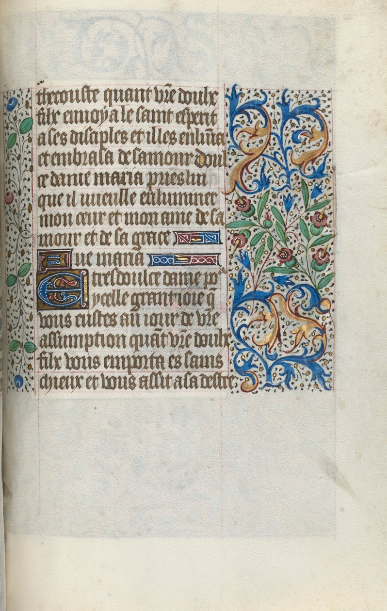 كتاب ساعات استخدام روان: fol. 151 و ، ج. 1470. بواسطة سيد لاتيني جنيف
