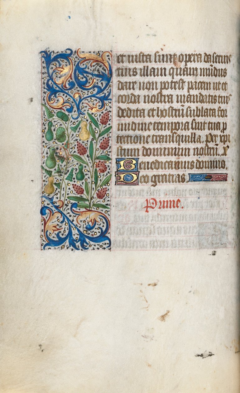 كتاب ساعات استخدام روان: fol. 55 فولت ، ج. 1470. بواسطة سيد لاتيني جنيف
