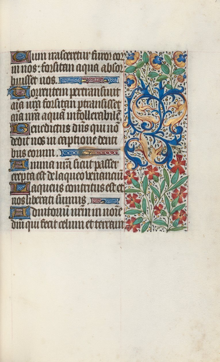 كتاب ساعات استخدام روان: fol. 71 و ، ج. 1470. بواسطة سيد لاتيني جنيف